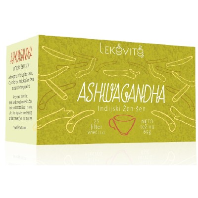 Ashwagandha čaj u filter vrećici 65g (25 kesica)